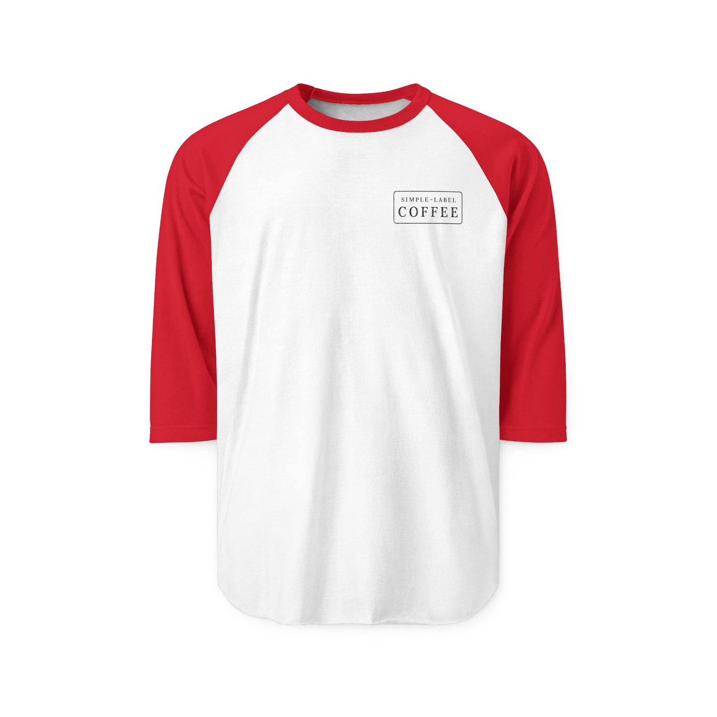 Coffee First Raglan Shirt — 'First I Make Coffee' 3/4 Sleeve Baseball Tee