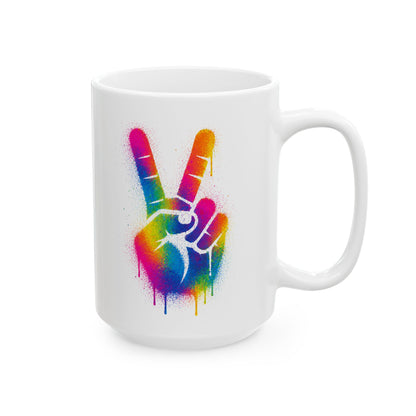 Free Spirit Ceramic Mug (11oz, 15oz)