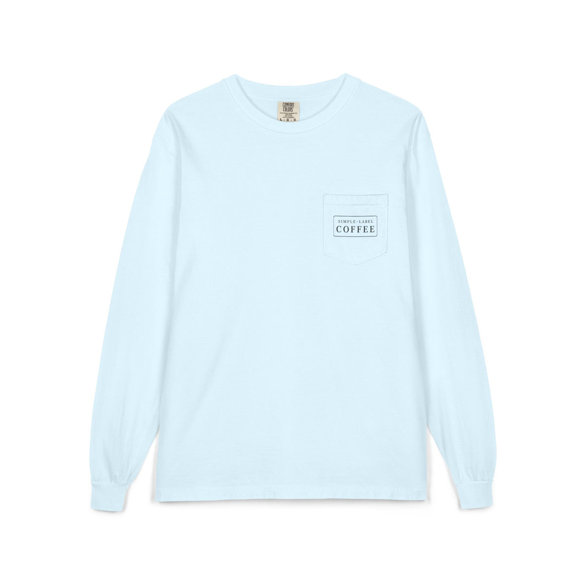 Simple-Label Coffee Long Sleeve T-Shirt